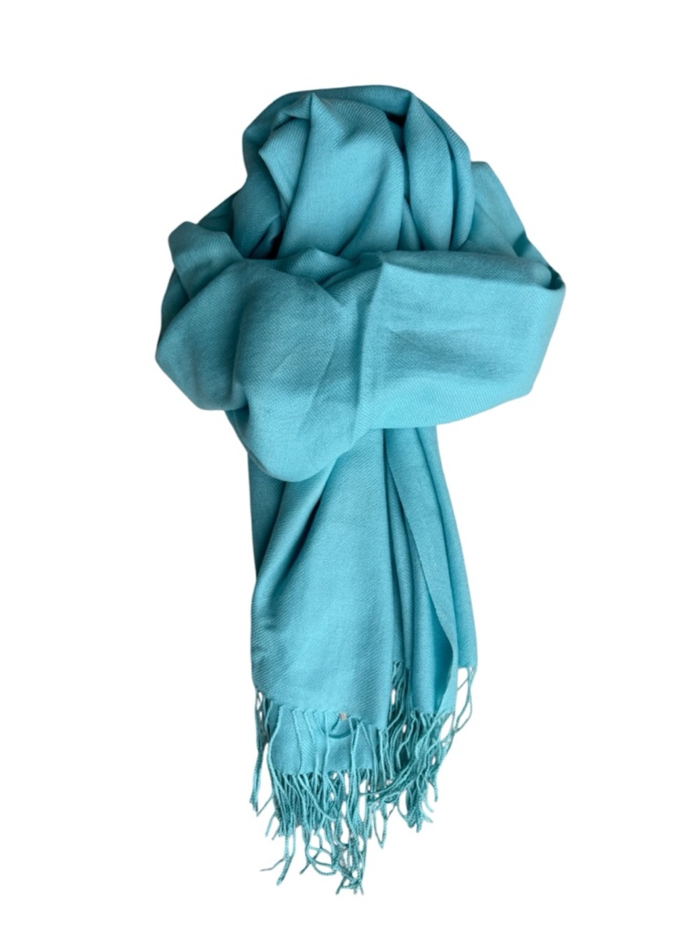 Nordstrom 100% Cashmere Scarf – Aqua/Turquoise – Oversized Wrap